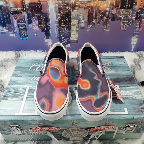 Vans Classic slip-on dark aura multi color (CL) - Picture 14 of 15